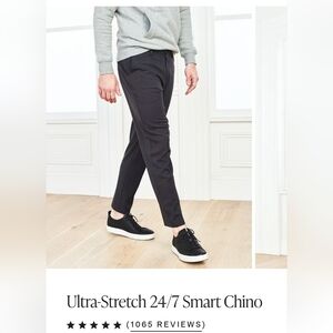 Quince Charcoal Grey Dress/Leisure Pants Straight Leg